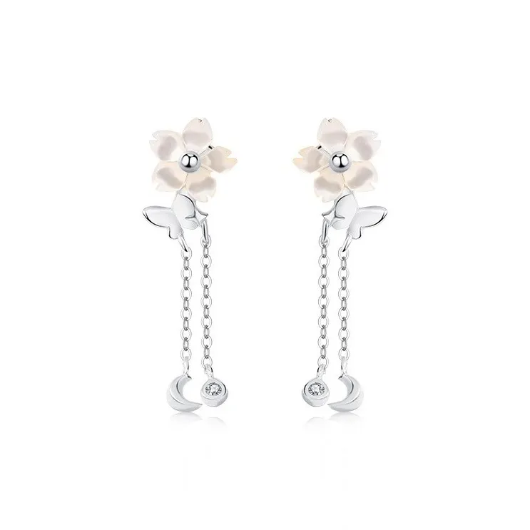 MONI JEWELLERY S999 Fine Silver Earrings Women's-0