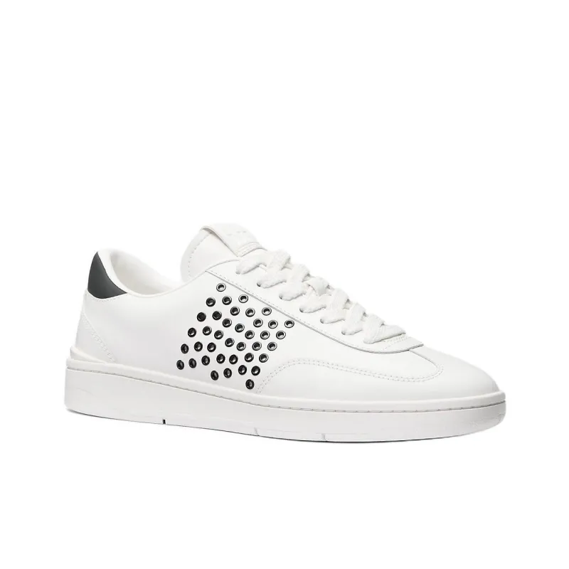 MICHAEL KORS Wilton Low-Top Skateboard Shoes Men's White-2