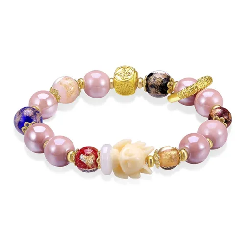 BAYAOQI817 Colored Glaze Bracelets Women's