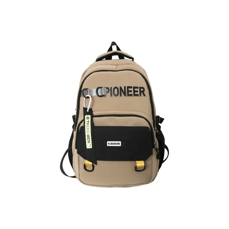 GOBLIN SHARKS 1759 Nylon Backpack Regular Unisex Black/Green/Khaki/Light Gray/Dark Gray-9