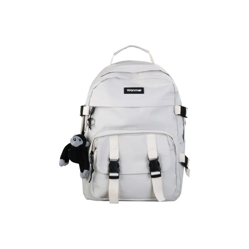 SUN ERATH&U Twill Canvas Backpack Regular Unisex Pink/Black/Beige/Blue-2
