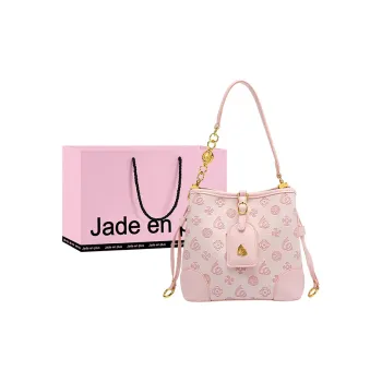 Jade En Plus PU Crossbody Bag Regular Women's Girly Pink