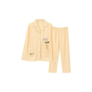 Ta Yan Pajama Set Women's Apricot