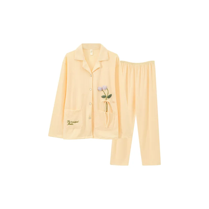 Ta Yan Pajama Set Women's Apricot-0