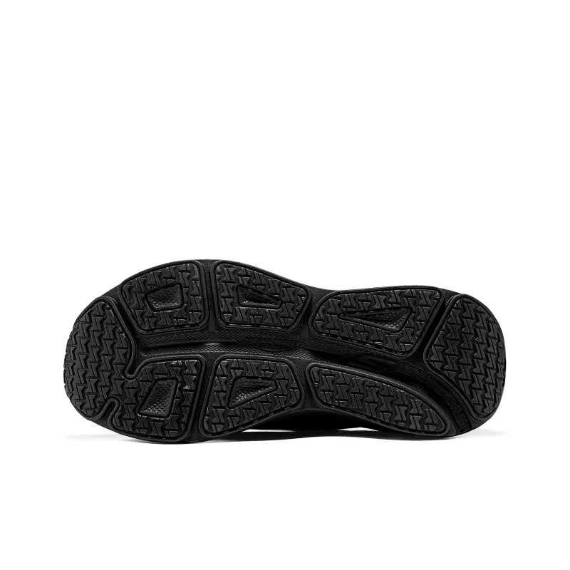 Skechers MEN'S GO Anti Slip Wear Resistant Low Top Running Shoes Men's Black-5