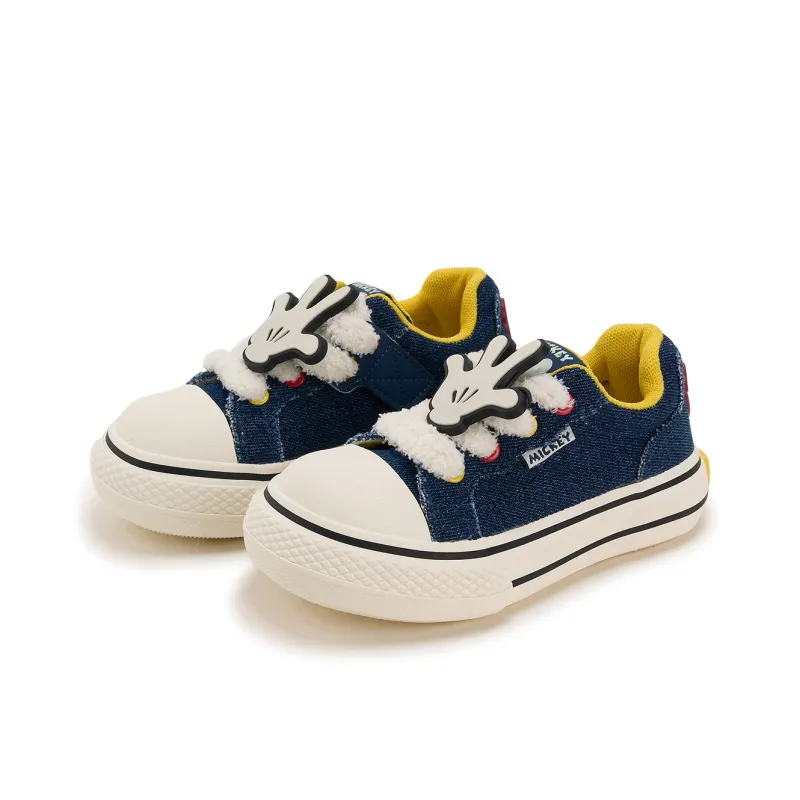 Disney Mickey Series Slip Resistant, Abrasion Resistant, Lightweight Low Top Canvas Shoes Women's-3