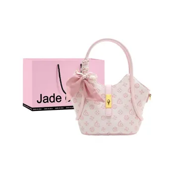 Jade En Plus PU Crossbody Handbag Women's Girly Pink