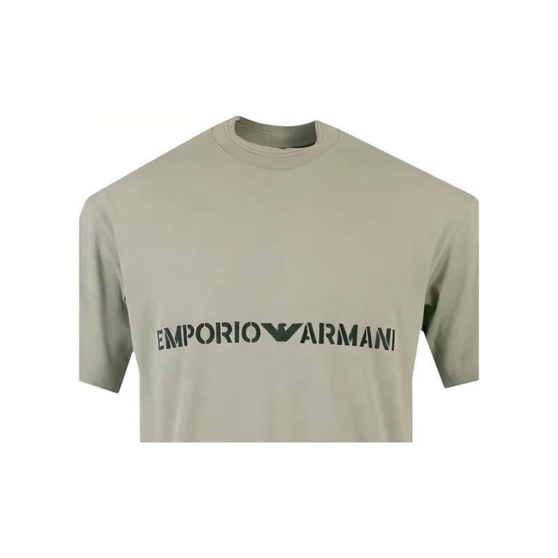 EMPORIO ARMANI T Shirt Men's Green-3