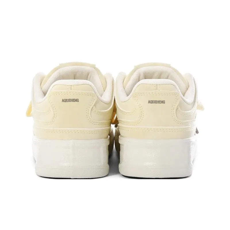 AQIUSHENG Versatile Comfortable, Minimalist Style Everyday Low Top Skateboard Shoes Women's Box Included-9