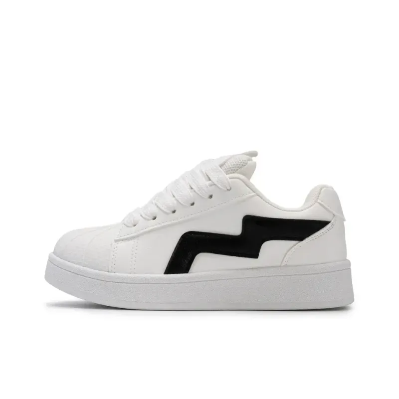 AQIUSHENG Cool Trendy, Fashion Versatile Low Top Skateboard Shoes Women's Box Included-1
