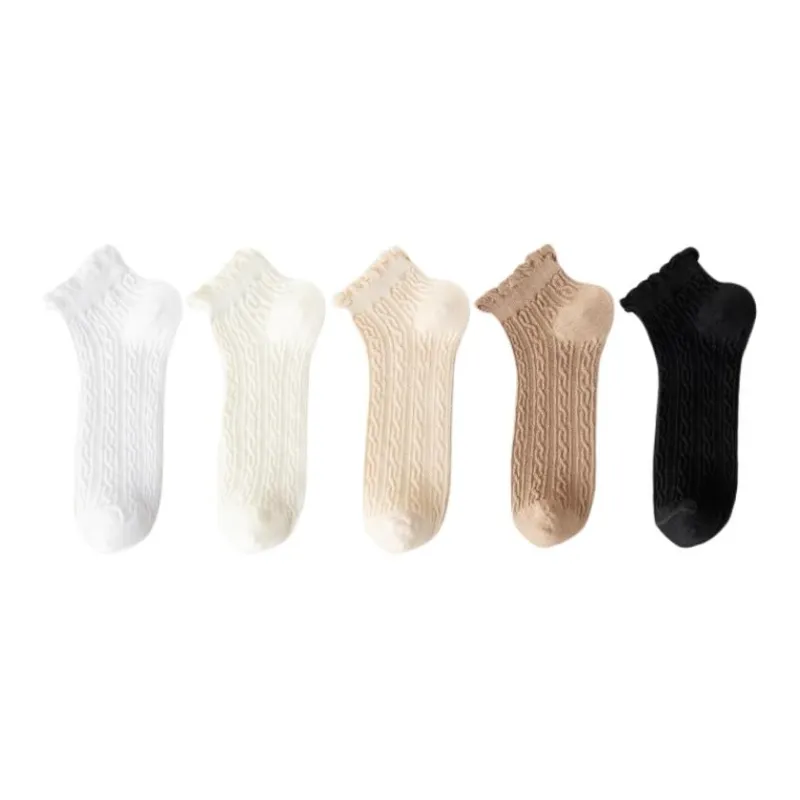 Lan Miao Ankle Socks Women's 5 Pack-1