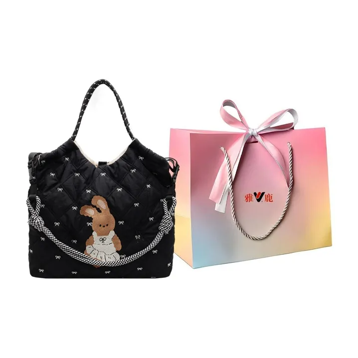 Yalu Cotton Fabric Crossbody Bag, Shoulder Bag Women's Multicolor-7