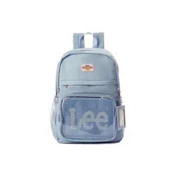 Lee Fabric Backpack Unisex Light Blue/Dark Blue