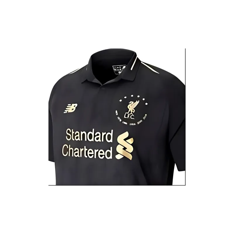 New Balance Polo Shirts Men Black-4