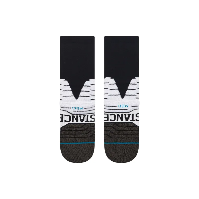 Stance Basketball Socks Unisex 1 Pack Black-2