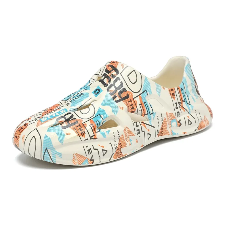 BEAR UNION Closed Toe Slippers Khaki-20