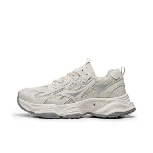 NANJIREN Cushioning Anti Slip And Wear Resistant Height Increasing Low Top Chunky Sneakers Men's