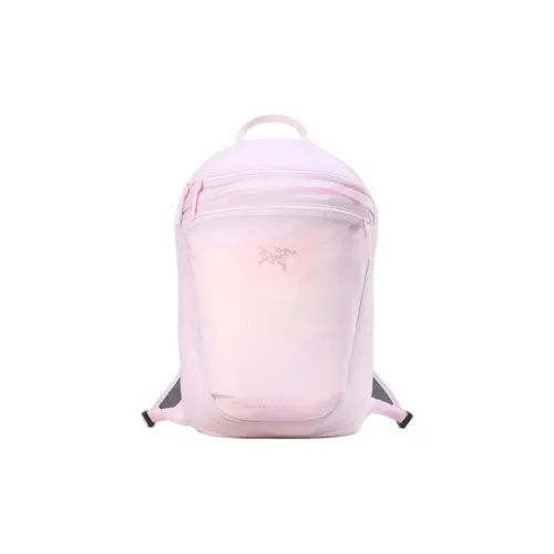 Arcteryx Nylon Outdoor Hiking Bag Backpacks Regular Unisex Pink