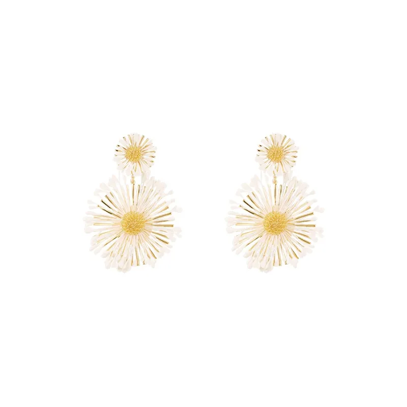 Peach Tea Iron Earrings Women's-1