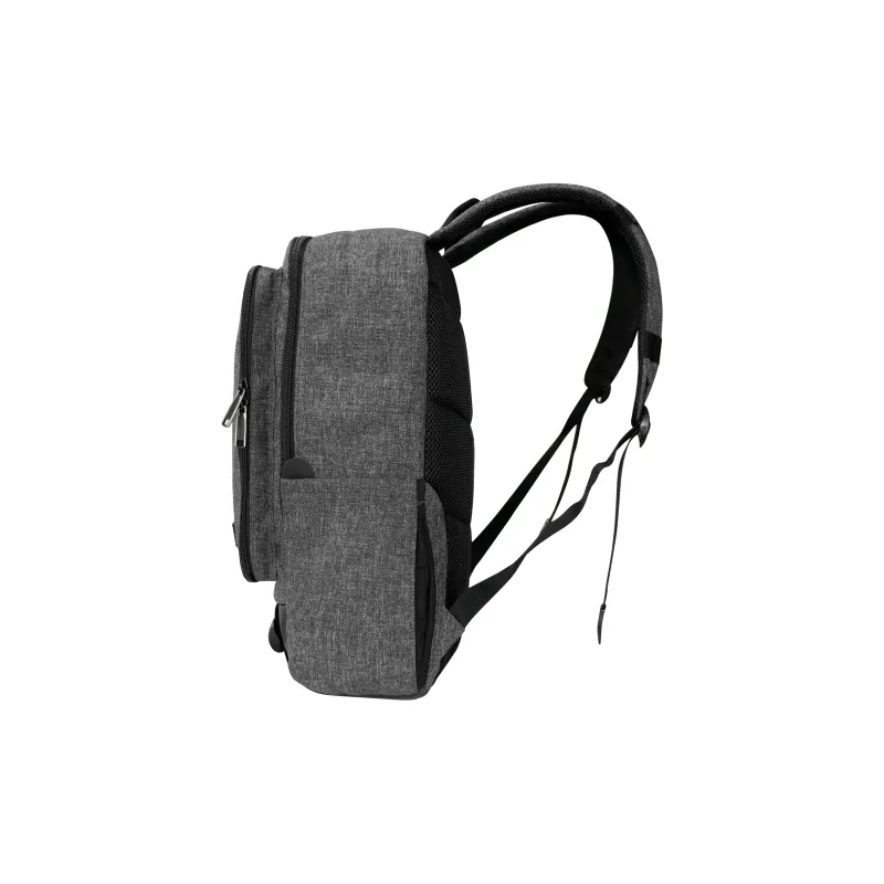 SUISSEWIN Polyester Laptop Bag Backpack Regular Unisex Black Gray/Black Blue/Light Gray-2