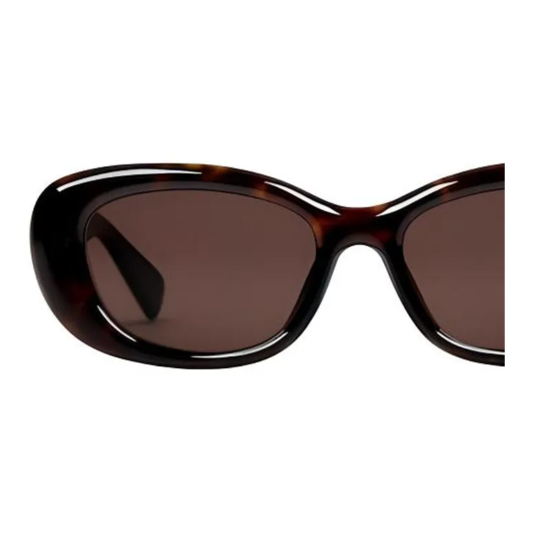 GUCCI Injection Molded Oval Sunglasses Women's Tortoiseshell-2