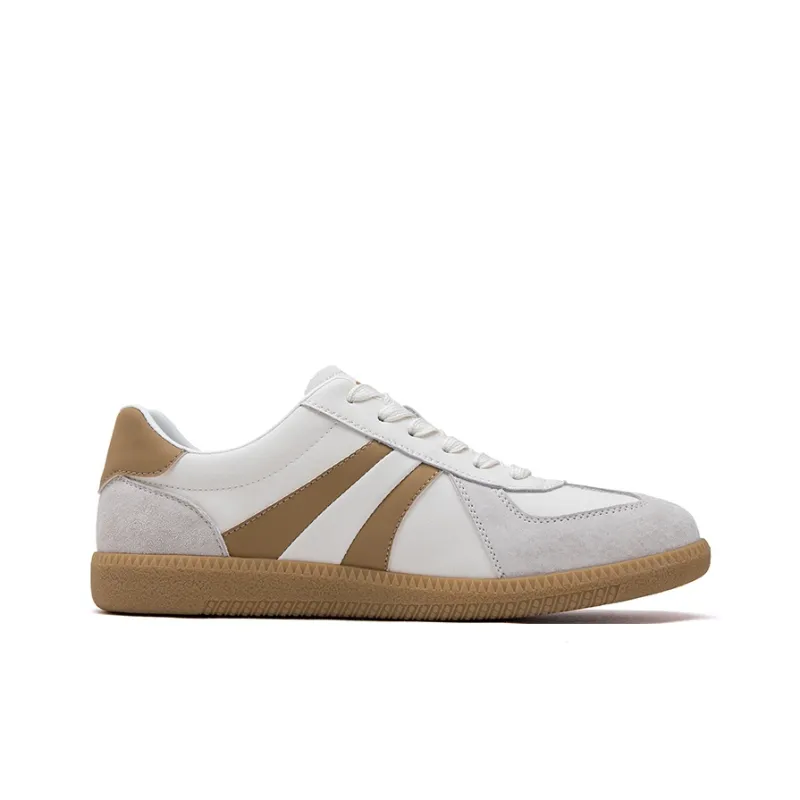 JOSINY Fashion Niche German Army Trainers Anti Slip Wear Resistant Low Top Casual Shoes Men's-3