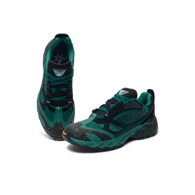 KOLON SPORT Waterproof And Breathable Low Top Trekking Shoes Unisex Green-2