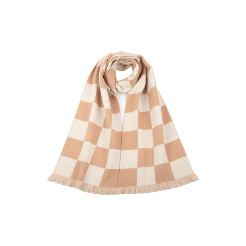 Red Bean Cashmere Knit Scarves Women's-6