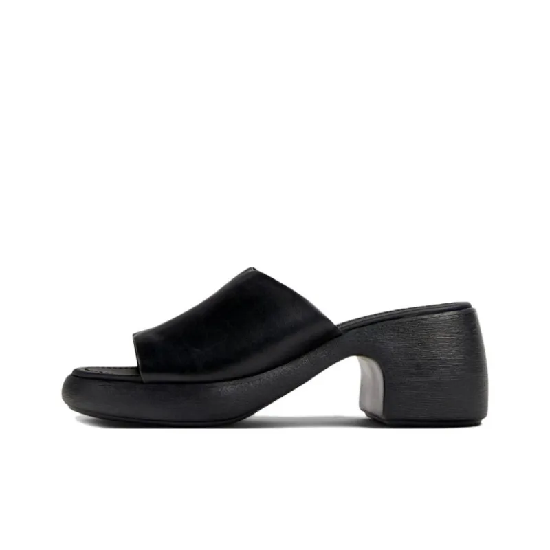 CAMPER Thelma EVA Abrasion Resistant Slide Slippers Women's Black-0