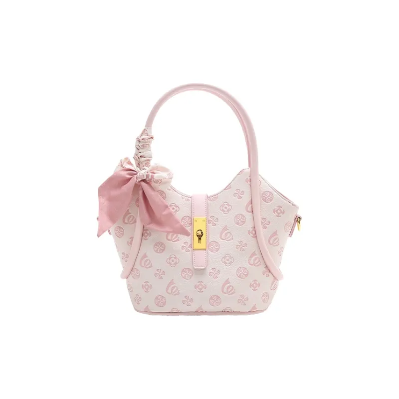 Jade En Plus PU Crossbody Handbag Women's Girly Pink-1