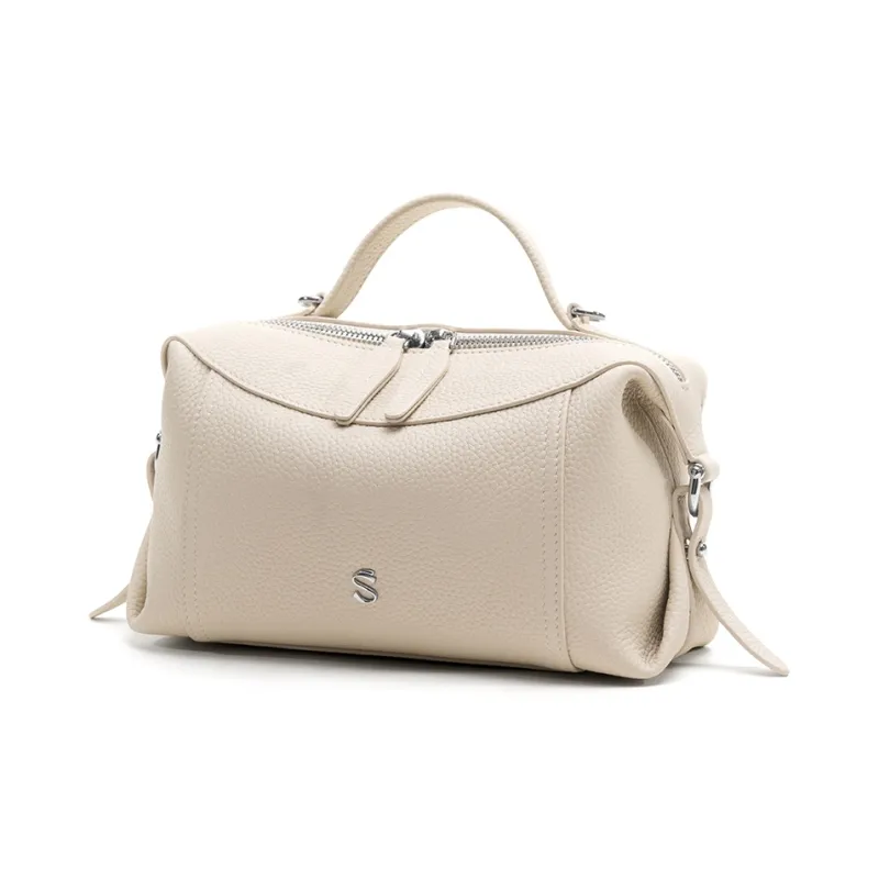 FIEDLE&SISSI Grain Cow Leather Handbag, Shoulder Bag Women's Multicolor-14