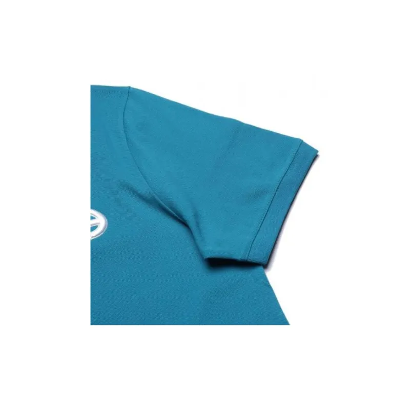 EMPORIO ARMANI FW22 Polo Shirt Men's Aqua Blue-4