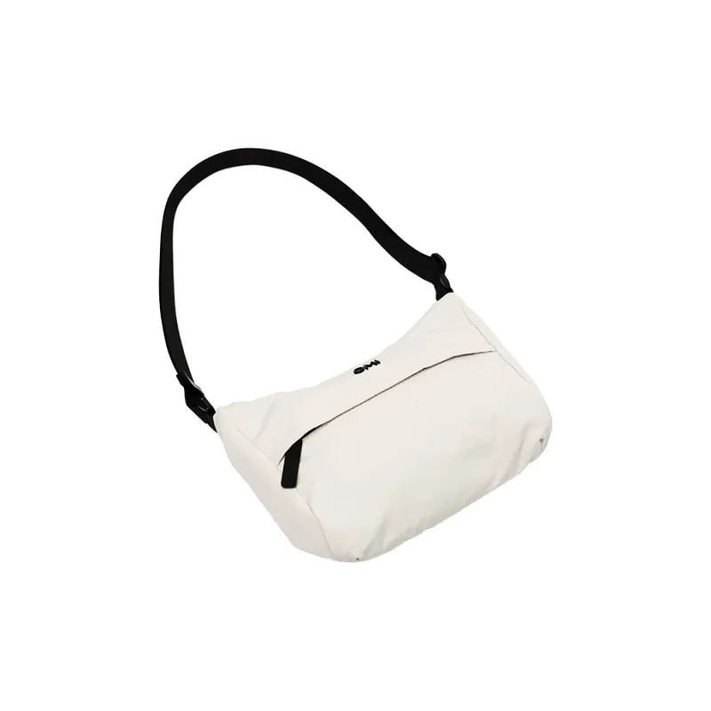 OMI Polyamide Shoulder Bag, Crossbody Bag Regular Unisex Black/Light Gray-9