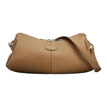 TOD'S DI Calfskin Shoulder Bag Mini Women's Brown