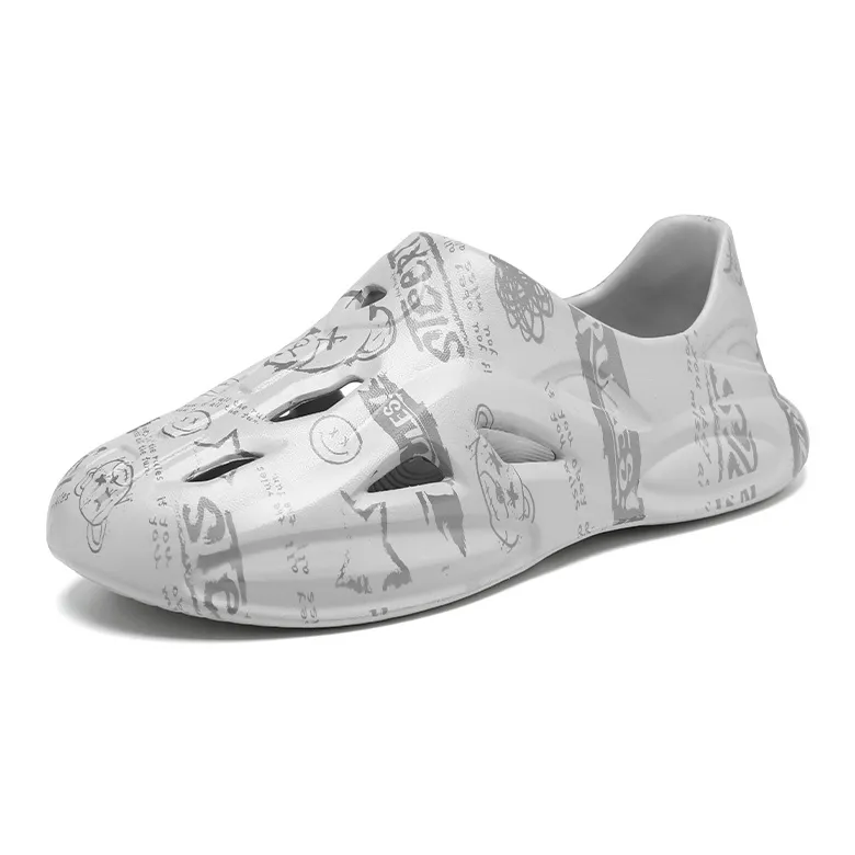 BEAR UNION Closed Toe Slippers Khaki-10
