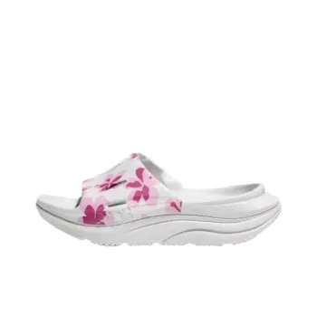 HOKA ONE ONE Ora Recovery Slide 3 Vibrant Bloom Nimbus Cloud