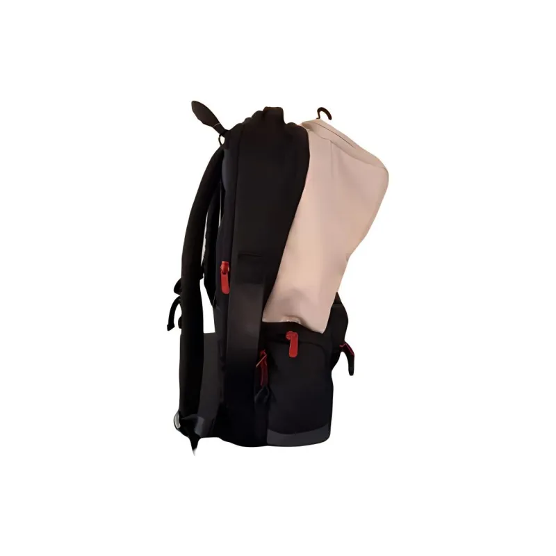 Jordan Polyester Backpack Regular Unisex White & Black-3