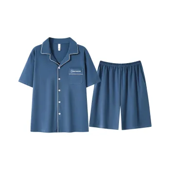 GOSO Pajama Set Men's Royal Blue
