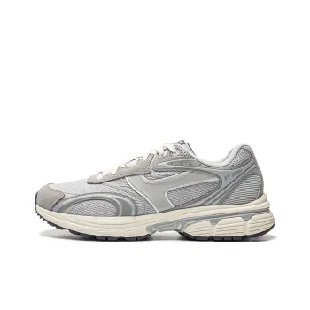 LiNing Pentium P1000 Anti Slip Wear Resistant Low Top Chunky Sneakers Men's Gray