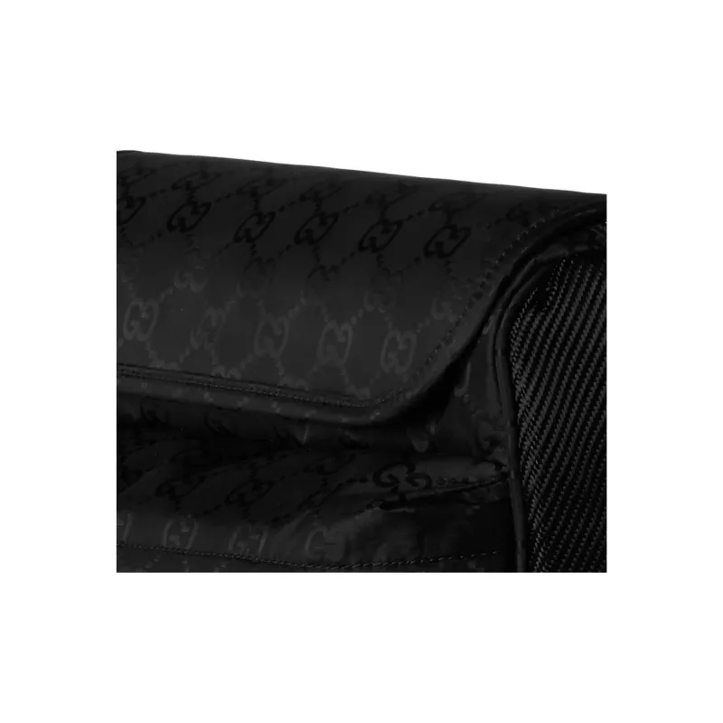 GUCCI Nylon Shoulder Bag, Crossbody Bag Medium Size Men's Black-7