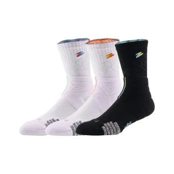 UZIS Basketball Socks Unisex 3 Pack