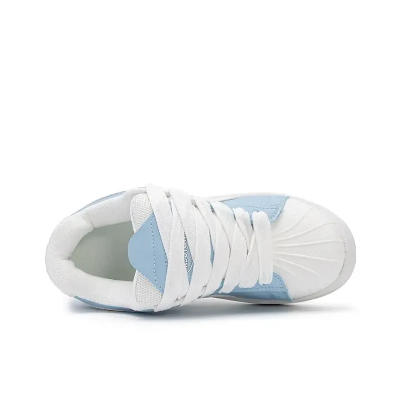 AQIUSHENG Cool Trendy, Fashion Versatile Low Top Skateboard Shoes Women's Box Included-22