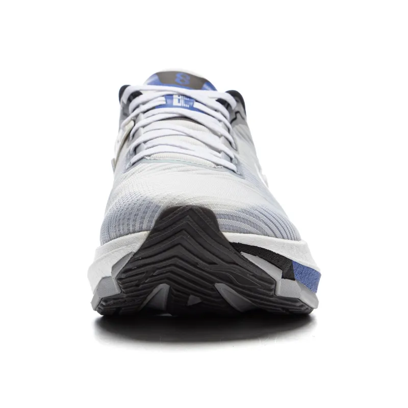 LiNing Liuliu 8 Low Top Casual Running Shoes Men's White Gray Blue-4