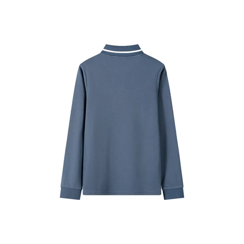 FIRS Polo Shirt Men's Denim Blue-1