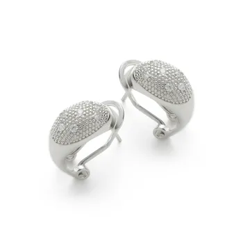 RSNY Rhodium plated Copper Earrings Women's