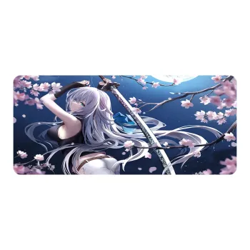 GULAN Purple Blue Fantasy Mouse Pad Extra Large Heating Desk Pad SJCL70 79 For Students Dormitory Office Writing