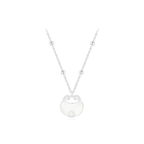 PRETTY DIARY S925 Silver Necklaces Women's