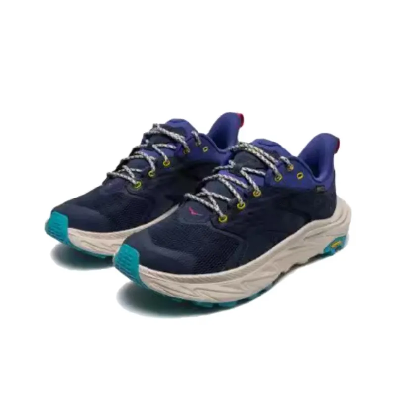 HOKA ONE ONE Anacapa 2 Anti Slip Wear Resistant Low Top Casual Running Shoes Men's Blue-1