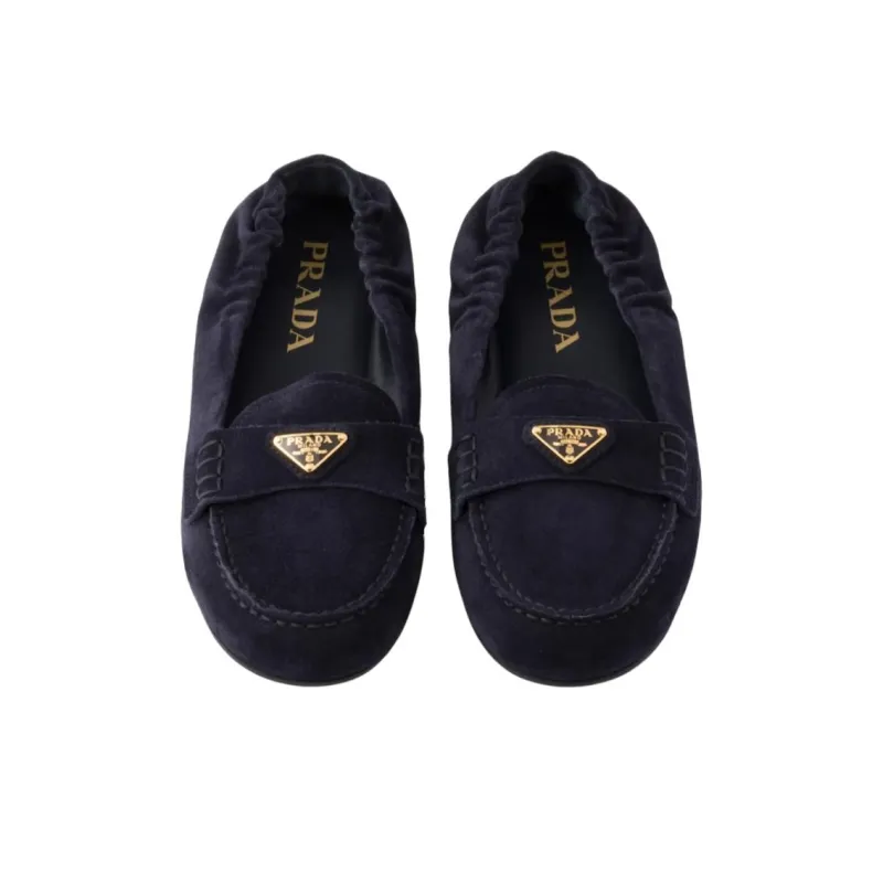 PRADA Loafers Women's Blue-4