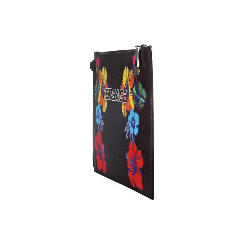 FANSIZHE Leather Clutch Men's Black-1